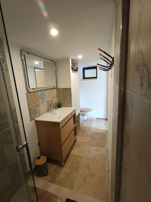 Gite De Charme Avec Jacuzzi Face Au Mont Ventoux Crestet Екстериор снимка